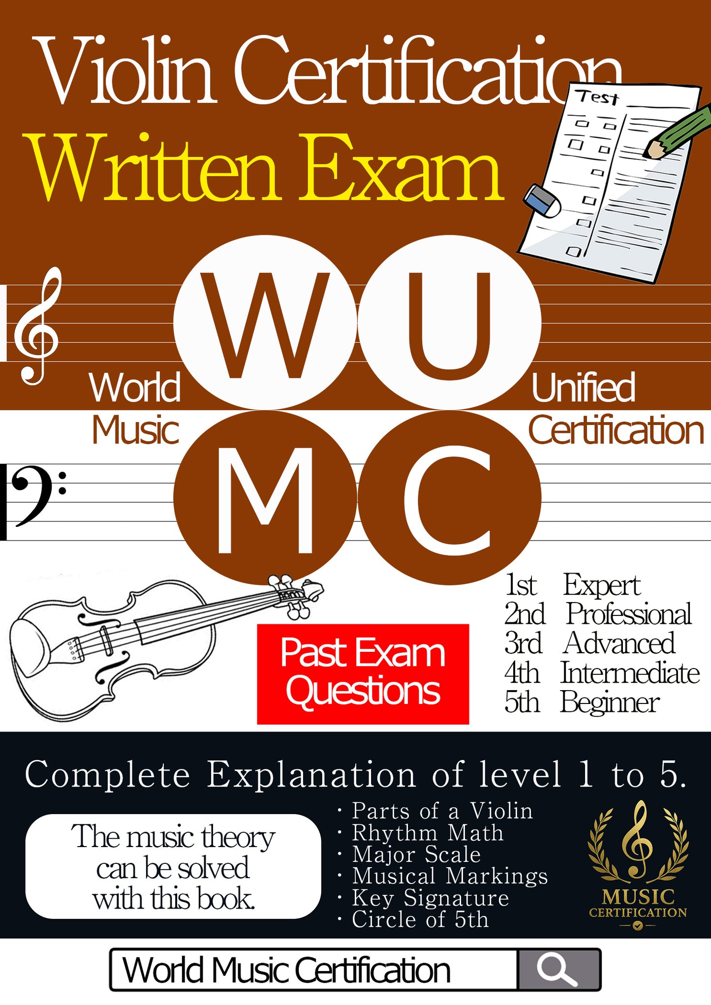 Textbook for Violin Written Exam