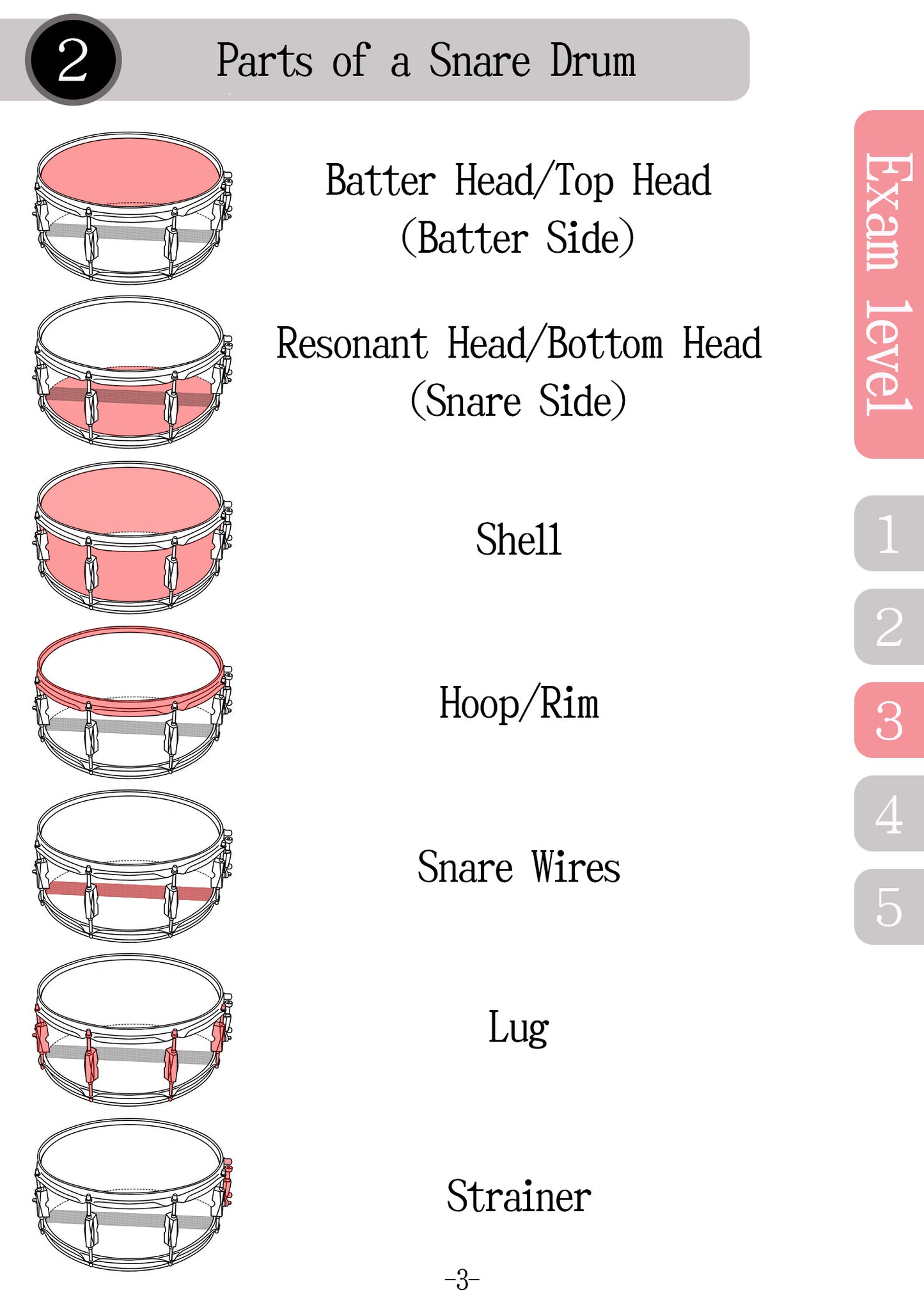 Textbook for Drums Written Exam