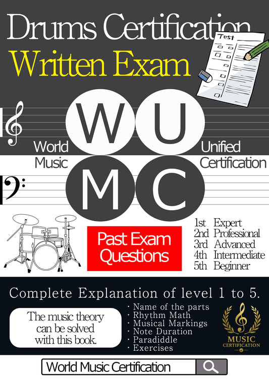 Textbook for Drums Written Exam