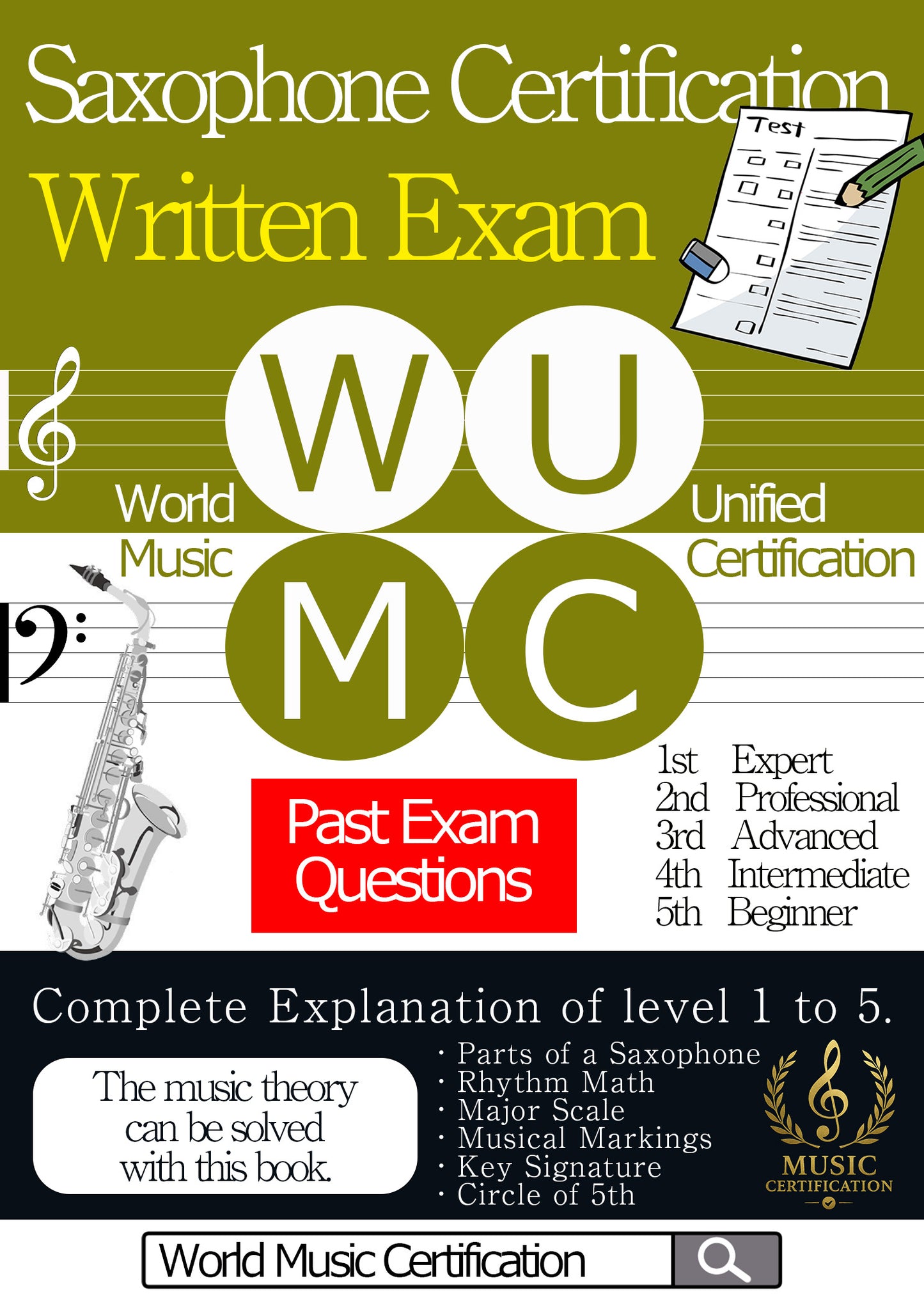 Textbook for Saxophone Written Exam