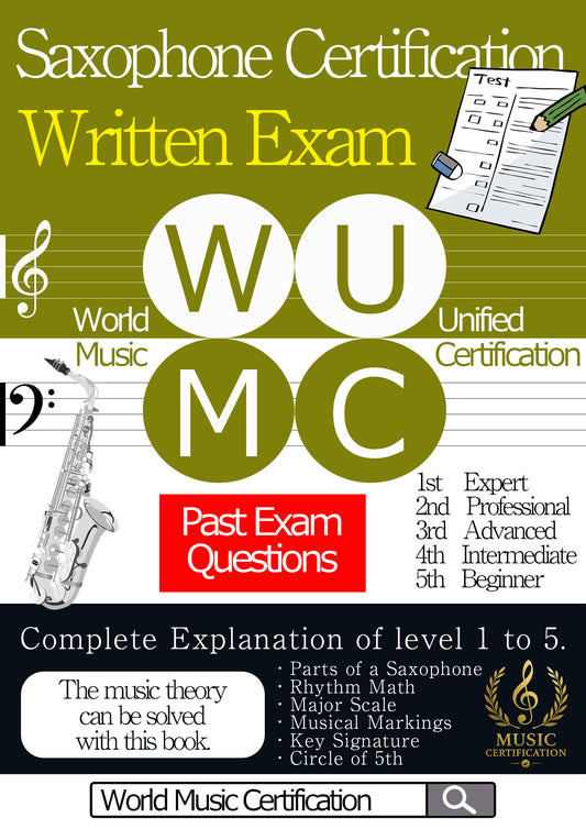 Textbook for Saxophone Written Exam