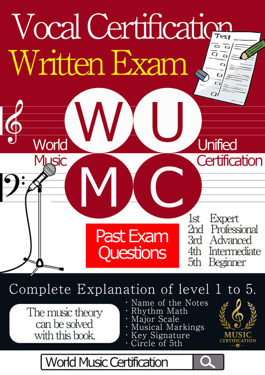 Textbook for Vocal Written Exam